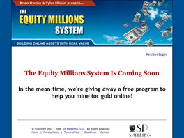 Go to: Equity Millions Monthly Marketing Course And Mastermind Group.