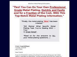 Go to: The Metal Plating Bible!