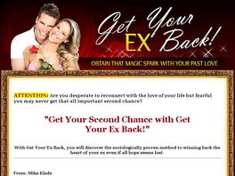 Go to: Get Your Ex Back: The Guide To Winning The Relationship Game