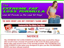 Go to: The Extreme Fat Loss Formula.