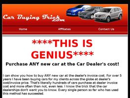 Go to: Car Buying Trick
