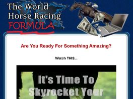 Go to: Bet On Horses With My Revolutionary System And Win 100% Of Your Bets.