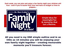 Go to: Family Night In A Box.