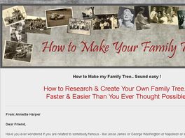Go to: How to Research and Create Your Own Unique Family Tree
