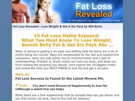 Go to: Fat Loss Revealed By Will Brink