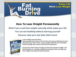 Go to: Fat Burning Drive - New weight loss product