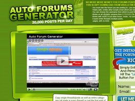 Go to: Auto Forums Generator.