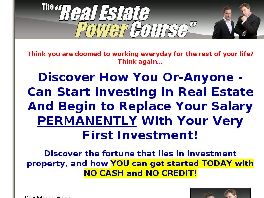Go to: Real Estate Power Course.
