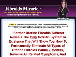 Go to: Fibroids Miracle(tm):*$46/sale* ~ A New Conversion Monster