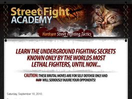 Go to: Street Defense Training - The Street Fight Academy