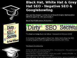 Go to: Dirty Seo Secrets - Black Hat Seo EBook(R.