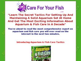 Go to: Aquarium & Fish Care Tactics - Ebook & Mp3.