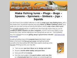 Go to: How To Make Fishing Lures - Great Bonus Ebooks