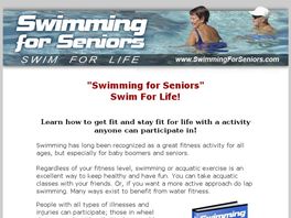 Go to: Swimming For Seniors: A Lifetime Sport