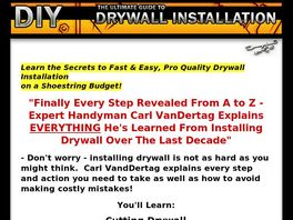 Go to: Diy : The Ultimate Guide To Drywall Installation.