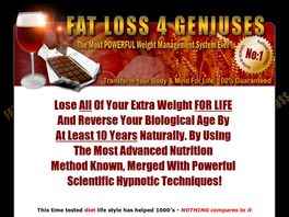 Go to: Fat Loss 4 Geniuses.