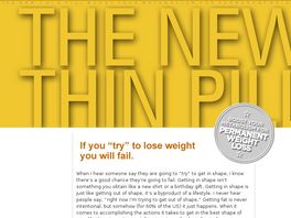 Go to: The New Thin Pill.