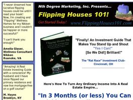 Go to: Flipping Houses 101 Ebook $$$ Earn 75