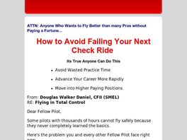 Go to: What Your Flight Instructor Never Told You