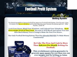 Go to: Football Profit System - Ex-bookie Runner Revealed Winning System