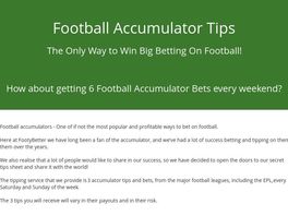 Go to: Football Accumulator Tips