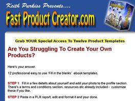 Go to: Fast Product Creator