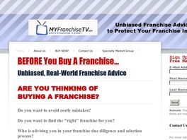 Go to: Before You Buy A Franchise... Unbiased, Real World Franchise Advice