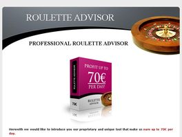 Go to: Professional Roulette Advisor