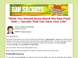 Go to: The Raw Secrets.