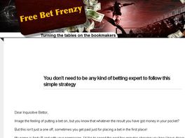 Go to: Free Bet Frenzy - Great Upsell For Your Betting Sites/promos
