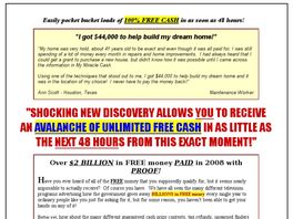 Go to: My Miracle Cash - CB's #1 Converting Free Money Source!