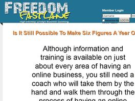Go to: Monthly Commissions With Freedom Fast Lane