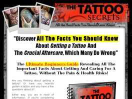 Go to: The Tattoo Secrets - The Ultimate Tattoo Guide