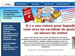 Go to: Toutsurlesabdos.com - French Version Of Truth About Six Pack Abs