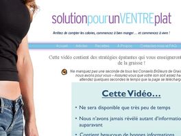 Go to: Solution Pour Un Ventre Plat - French Flat Belly Solution