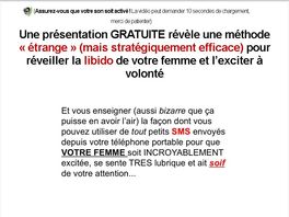 Go to: Texcitez Votre Femme - French Version Of Text Your Wife Into Bed