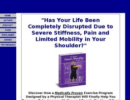 Go to: Ultimate Frozen Shoulder Therapy Guide.