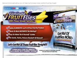 Go to: Eliminate Fruit Flies Now!
