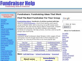 Go to: Fundraiser Help
