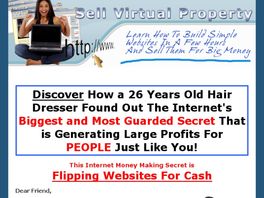 Go to: Sell Virtual Property.