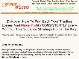 Go to: The Savior Strategy To Forex Trading.