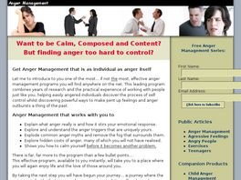 Go to: Anger Management - Regaining Control Of.