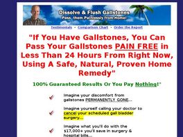 Go to: Gallstone Remedy Report - New 1-click Upsell!