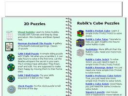 Go to: Ganpuzzle: Rubiks Cube And Visual Sudoku Puzzles