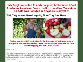 Go to: Essential Guide To Organic Gardening/ Excellent Conversion Rate