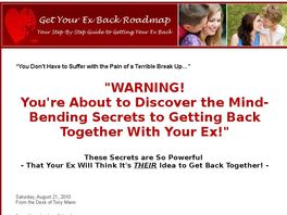 Go to: Get Your Ex Back | Converts At 4.34%!