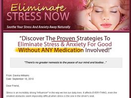 Go to: The Stress Elimination Resource you have been looking for