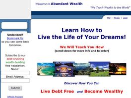 Go to: Online Wealth Training - Build Wealth!