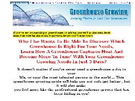 Go to: Greenhouse Growing.