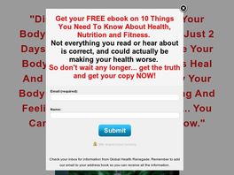 Go to: The Best Detox Cleanse Guaranteed To Work - 75% Comm For Affiliates!